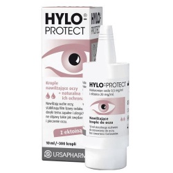 Hylo-Protect, nawilżające krople do oczu, 10 ml