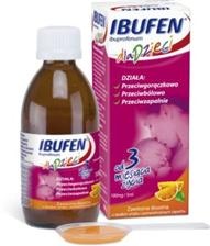 Ibufen, (100 mg5 ml), zawiesina doustna, malinowa, 100 g + strzykawka