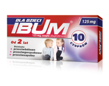 IBUM Dla Dzieci, czopki, 125 mg