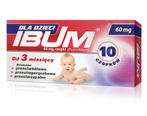 IBUM Dla Dzieci, czopki, 60 mg