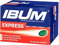IBUM Express 400 mg, 12,24,36 kapsułek
