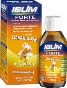 IBUM FORTE zawiesina (o smaku bananowym) 200 mg5 ml