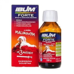 IBUM FORTE zawiesina (o smaku malinowym) 200 mg5 ml