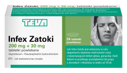 Infex Zatoki 24 tabletek
