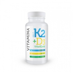 K2 + D3 Vitalgold, 60 tabletek