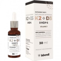 LABORELL  K2+D3 Drops, 30 ml