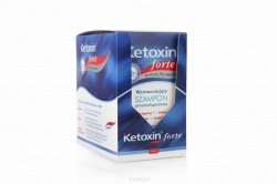 Ketoxin Forte Nowa Formuła, wzmacniający szampon przeciwłupieżowy, 6 ml, 1