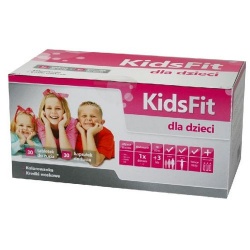 KidsFit, 30 tabletek do żucia i 30 kapsułek do żucia
