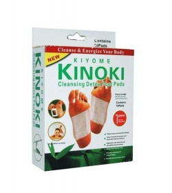 KINOKI, Plastry oczyszczające z toksyn na stopy, 10szt