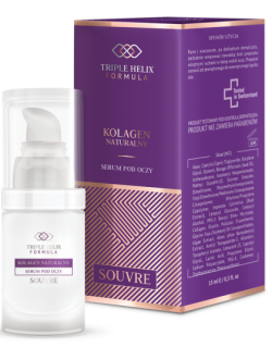 Souvre - Kolagen Naturalny - serum do skóry okolic oczu o działaniu odmładzającym i przeciwzmarszczkowym