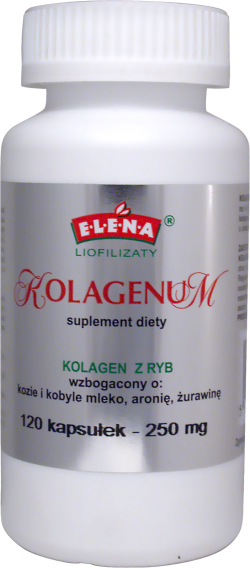 Kolagenum-hydrolizowany kolagen z ryb, kapsułki, 120 sztuk