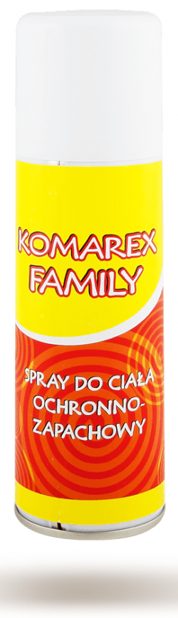 KOMAREX FAMILY Spray odstraszający komary i kleszcze 200ml