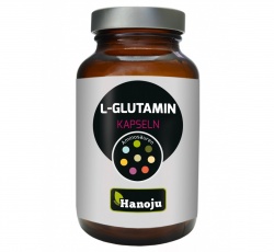L-Glutamina, 90 kapsułek wegetariańskich