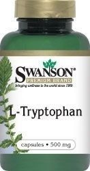SWANSON L-tryptofan 500mg x 60 kapsułek