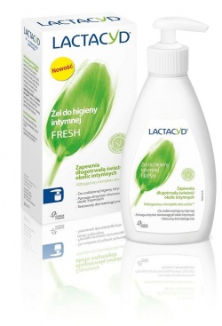 Lactacyd Fresh, Żel do higieny intymnej z pompką, 200 ml