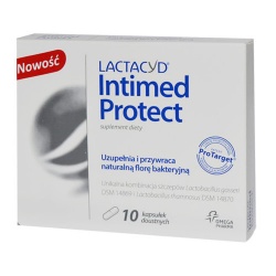 Lactacyd Intimed Protect, kapsułki, 10 szt