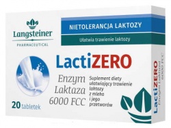 LactiZero, 20 tabletek