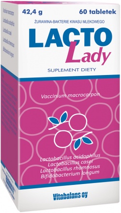 Lacto Lady, tabletki, 60 szt
