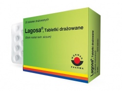 Lagosa, tabletki drażowane, 25 szt