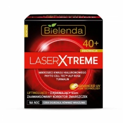 Laser Xtreme Liftingująco – ujędrniający krem na noc 40+, krem, 50 ml