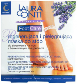 Laura Conti Foot Care, maska do stóp, saszetka 10ml