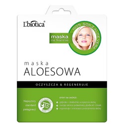L'Biotica Maska Aloesowa na tkaninie, 23ml