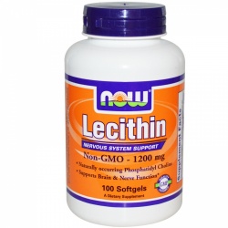 NOW - Lecithin - 100 softgels