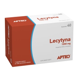 Lecytyna Forte 1200 mg x 40 kaps