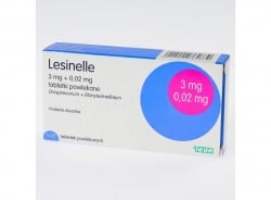 Lesinelle - Ethinylestradiolum, Drospirenonum, 21 tabletek powlekanych