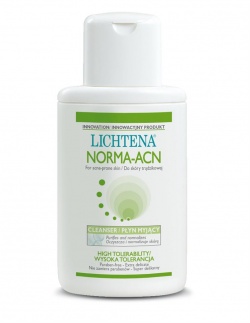 Lichtena Norma-ACN, płyn myjący do skóry trądzikowej, 200 ml