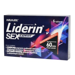Liderin Sex Expert, tabletki, 6 sztuk