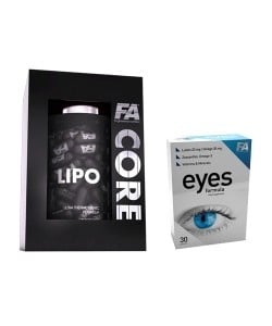 FITNESS AUTHORITY - LipoCore + Eyes Formula - 120kaps + 30tab