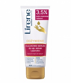 Lirene - dłonie - odzywienie - olejkowe serum