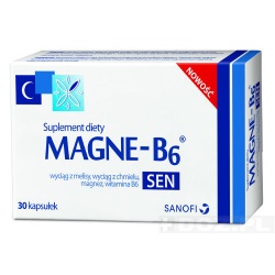 Magne-B6 Sen , kapsułki, 60 sztuk