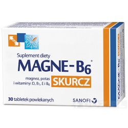 Magne-B6 Skurcz, kapsułki, 30 sztuk