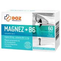 DOZ Product Magnez + B6, tabletki, 60 szt
