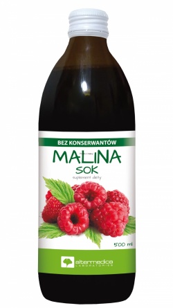 Malina, sok, (Alter Medica), 500 ml