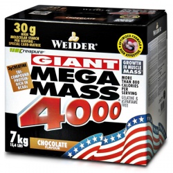WEIDER - Mega Mass 4000 - 7kg - Czekolada