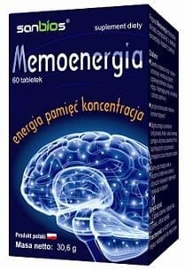 Memoenergia, 60 tabletek