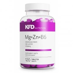 KFD Mg+Zn+B6 (ZMA) - 120 tabletek
