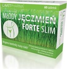 Młody Jęczmień Forte Slim, tabletki, 60 szt