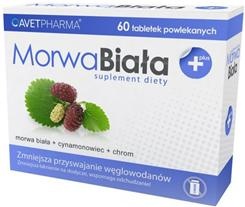 Morwa Biała plus Fasolamina, tabletki powlekane, 60 szt