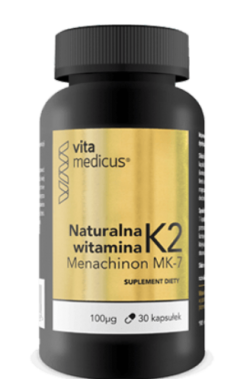 Naturalna witamina K2 - 30 kapsułek