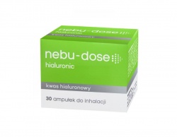 Nebu-Dose, roztwór z kwasem hialuronowym do inhlacji, 30 ampułek po 5ml