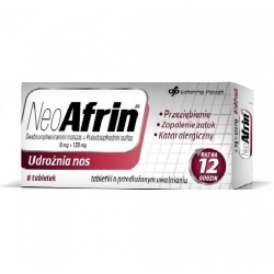 NeoAfrin, 8 tabletek