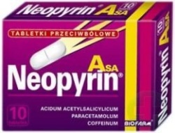 Neopyrin Asa, 10 tabletek