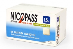 Nicopass, pastylki, 96 sztuk