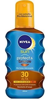 Nivea Sun Protect&Bronze, 200 ml