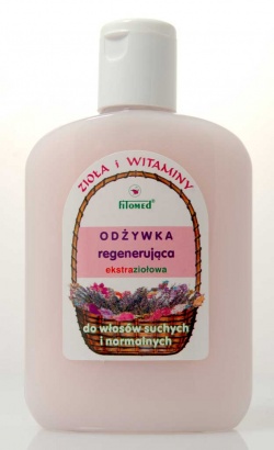 Odżywka ziołowa regenerująca do włosów suchych i normalnych (Zioła i witaminy) , 200 ml