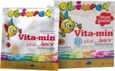 Vita-Min Plus Junior Multiwitamina pomarańczowy